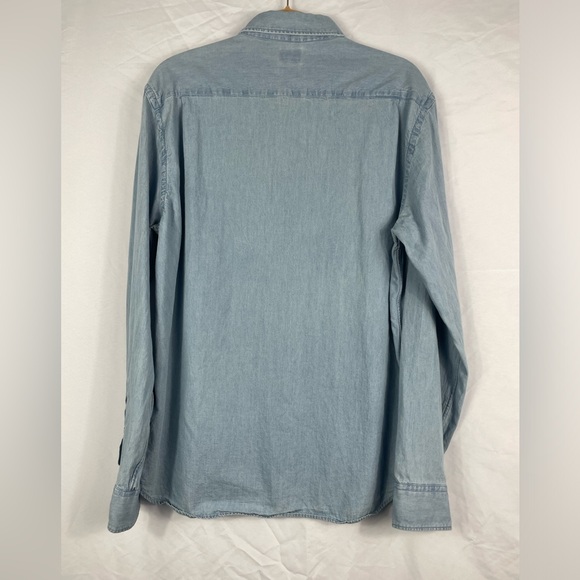 Tried & True Chambray Shirt Faherty - Picture 3 of 8